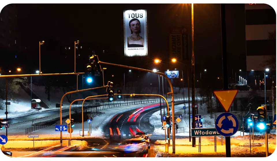 Lublin, reklama wielkoformatowa, reklama outdoor