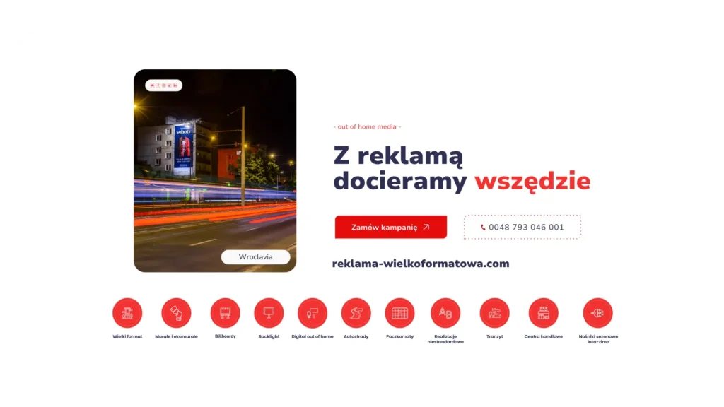 kampania reklamowa, Grupa RW, Zachęcamy do odwiedzenia Galerii Wroclavia w samym sercu Wrocławia