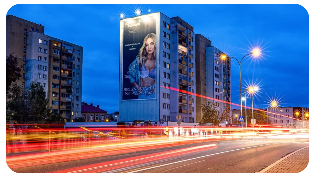 Kampania outdoorowa Triumph - GRUPA RW, Białystok