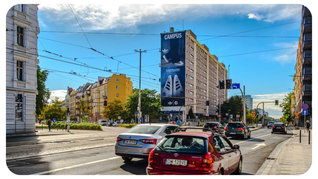 Reklama zewnętrzna JD Sports we Wrocławiu - GRUPA RW
