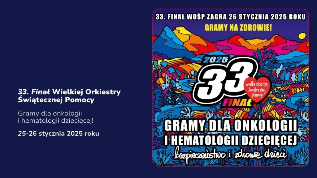 WOŚP w Warszawie – widzimy się w 33. Finale!